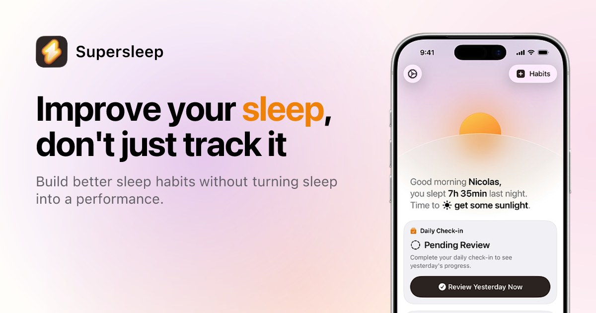 Supersleep preview