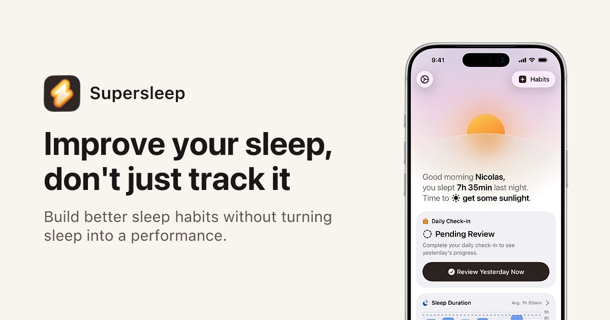 Supersleep screenshot 1